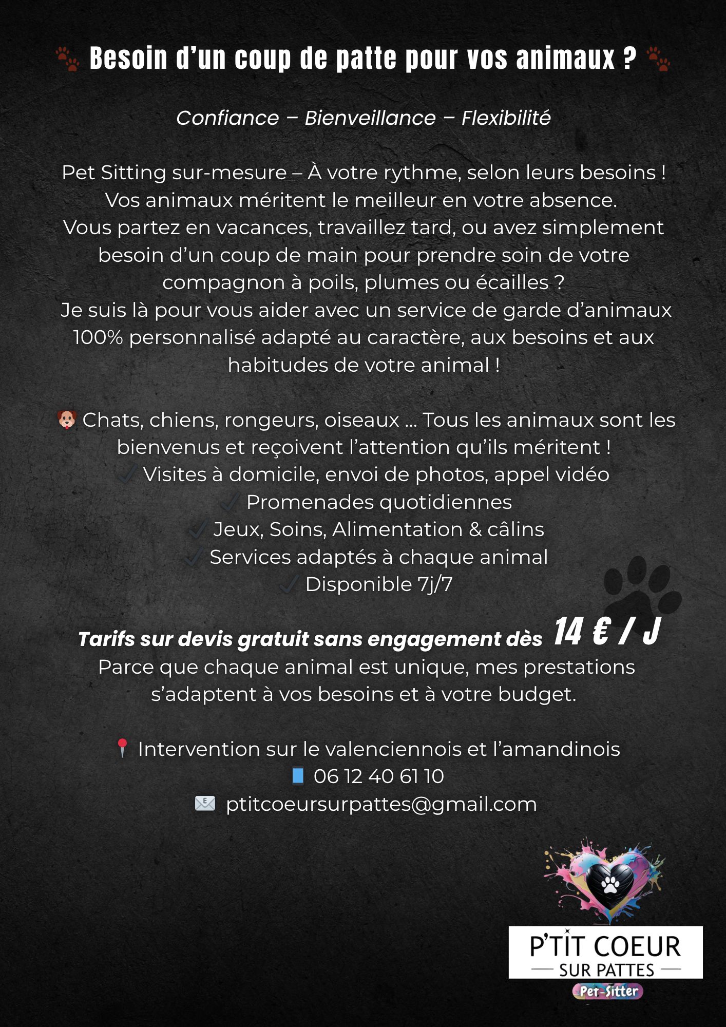 P'tit coeur sur pattes — photo