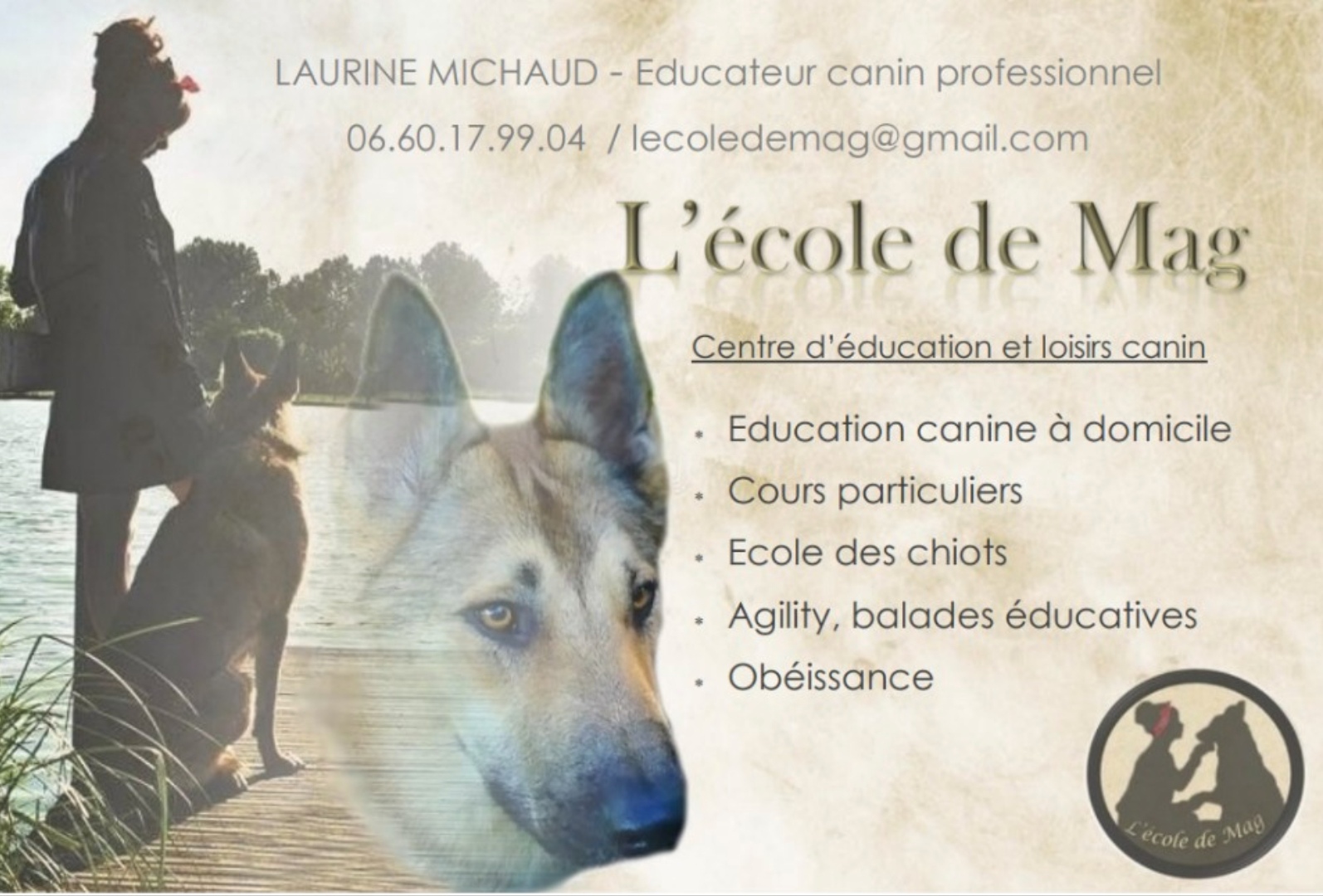 Education canine — photo
