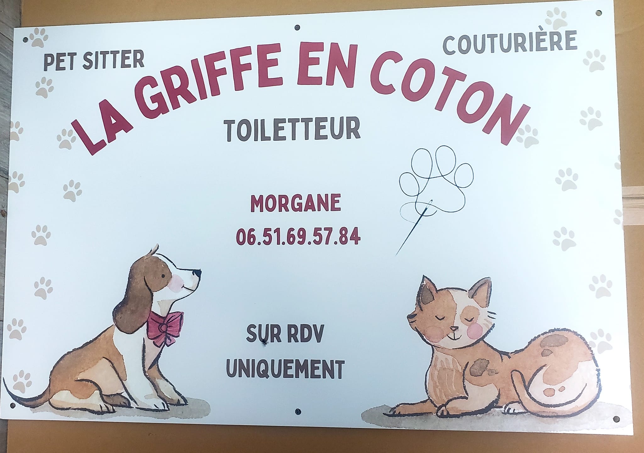 La griffe en coton