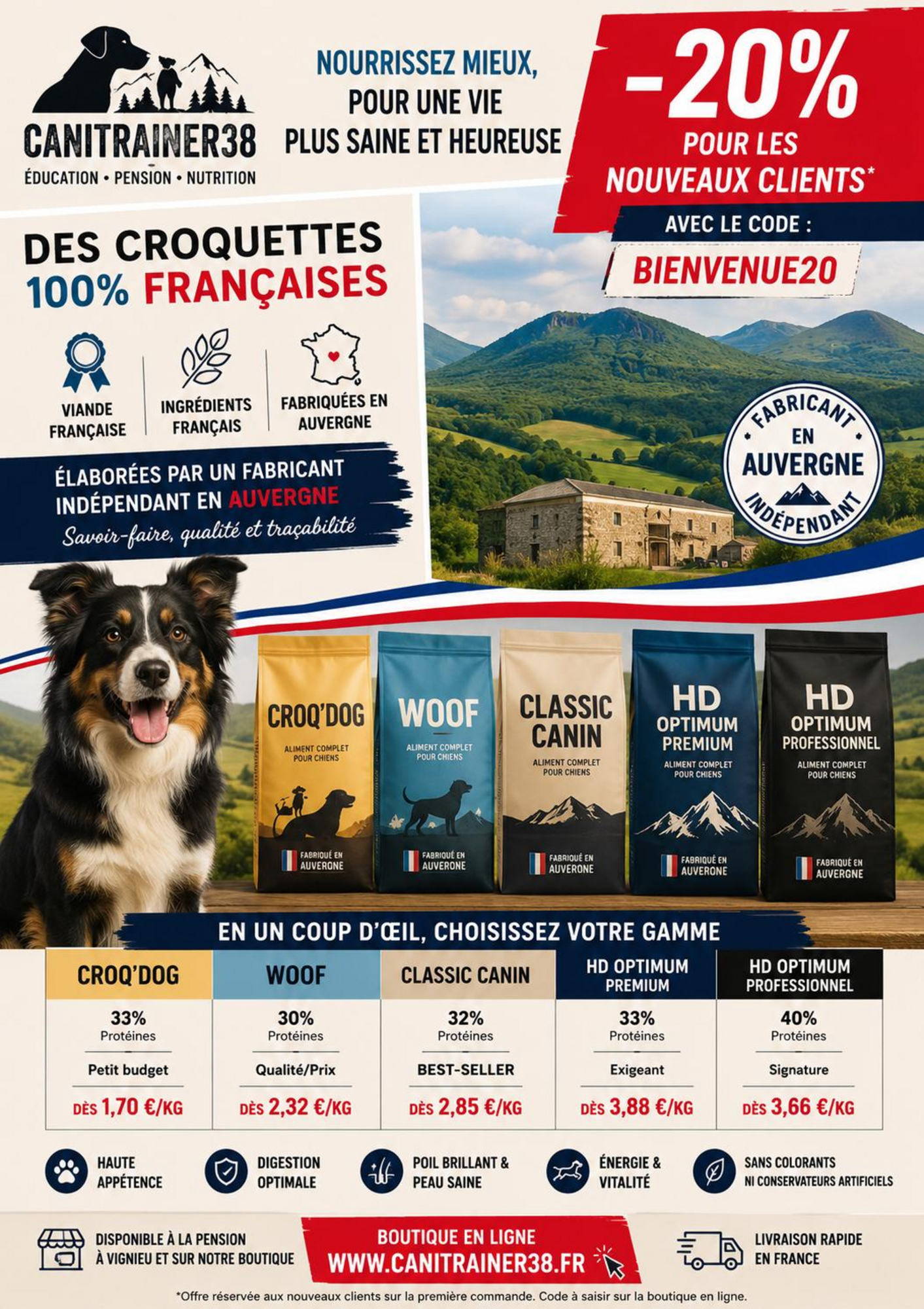 Canitrainer38 Pension canine & Nutrition chien