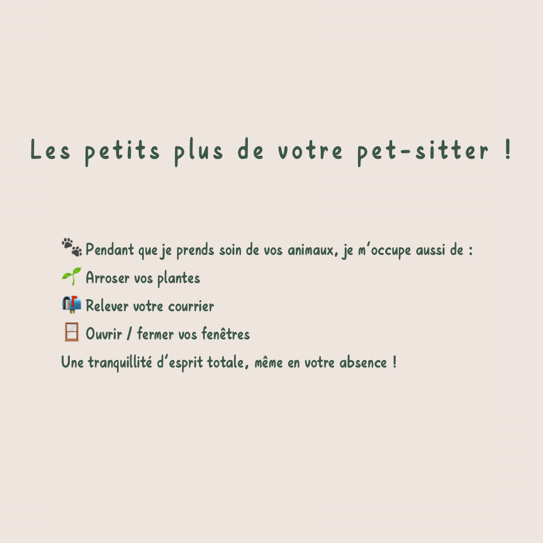 Tata Malo, sourires et Câlins Pet-sitter — photo