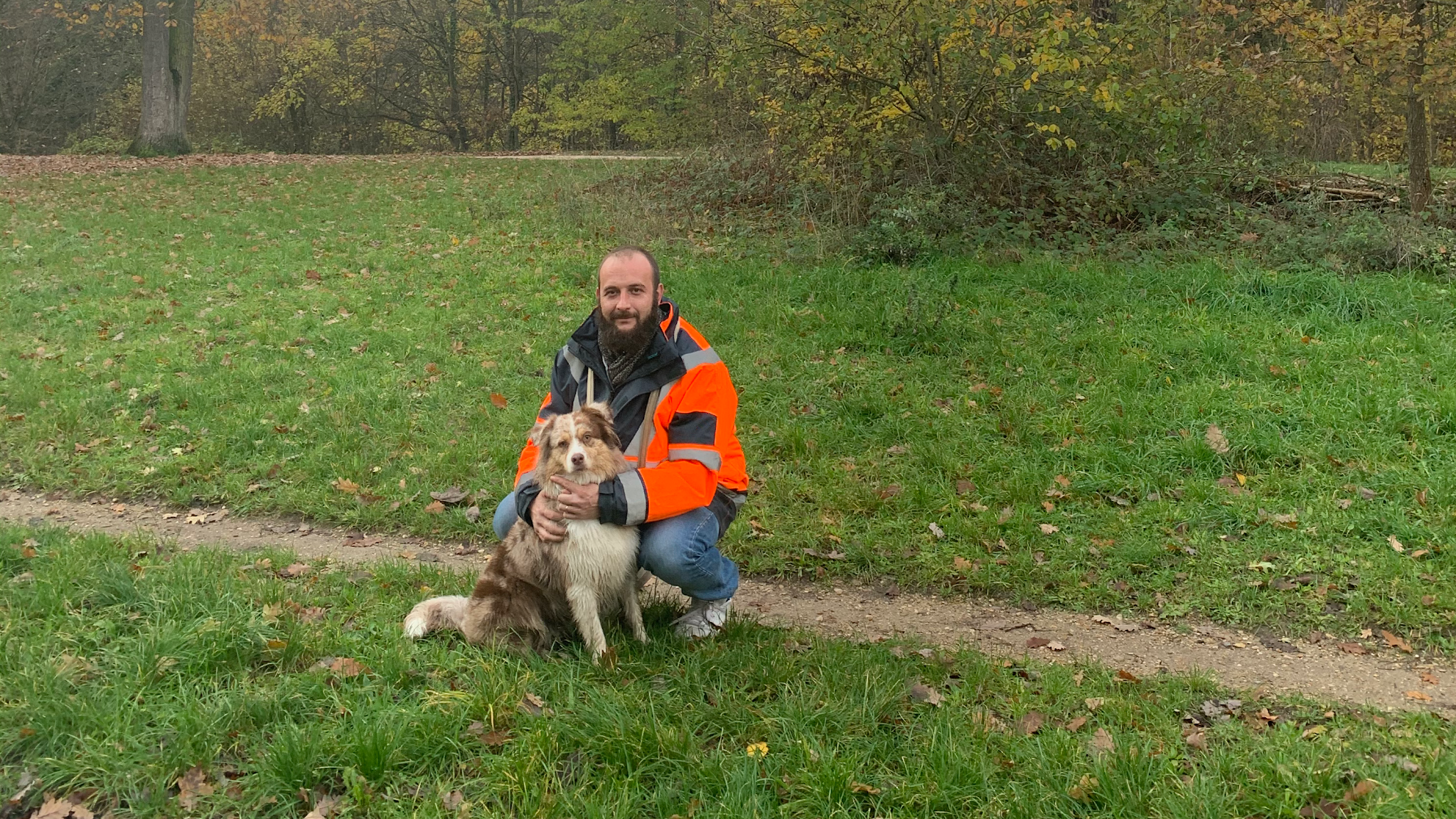 François l'ami des chiens — photo