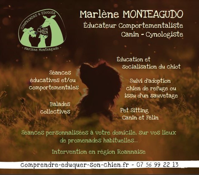 Éducateur Comportementaliste CANIN Marlène Monteagudo