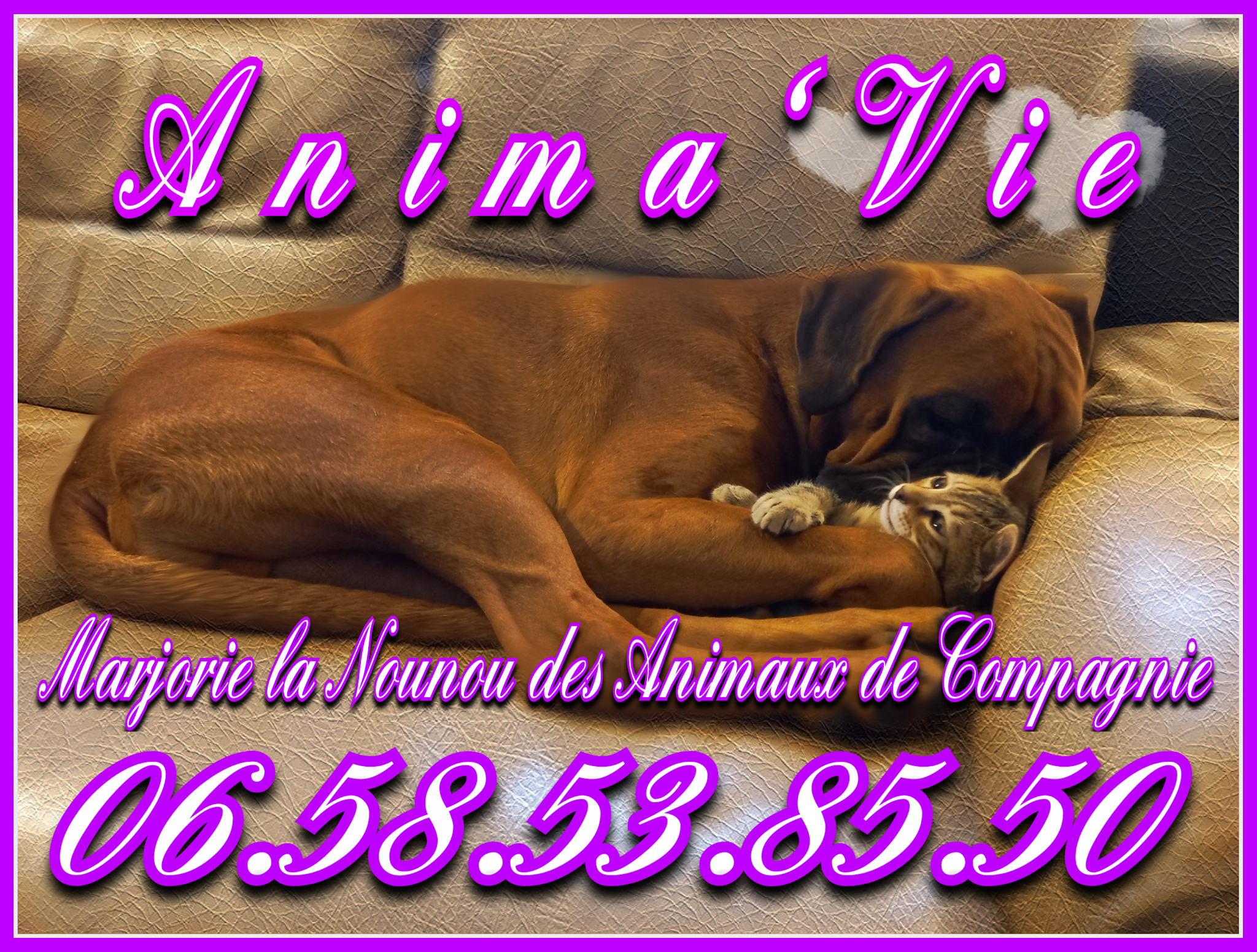 Anima'vie Marjorie la Nounou de vos Animaux de Compagnie — photo